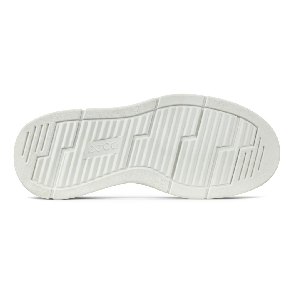 ECCO Sneakersy Damskie - Soft X - Białe - ADBVCS-401
